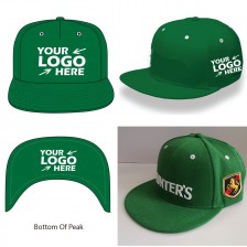Promotional 5 Panel Or 6 Panel Flak Peak Cap